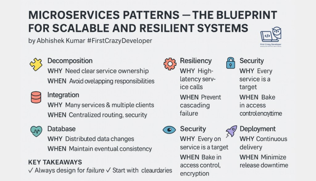 Microservices Patterns: The Blueprint for Scalable and Resilient&nbsp;Systems